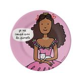 Soledad Dessertbord "Ich schneide nicht das Parole", Ø 20 cm