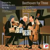 Beethoven Sony Classical Beethoven for Three: Symphony No. 1 / Op. 70, No. 1 "Ghost" / Op. 11 "Gassenhauer"