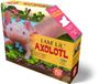 MAD CAPP Puzzel Axolotl Dierenpuzzel 100 Stukjes Karton