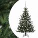 vidaXL Kunstkerstboom met kerstbal 120 cm 150 LED's Warmwit
