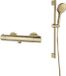 Sani Royal Douchekraan Opbouw Thermostatisch met Glijstangset Goud Rond