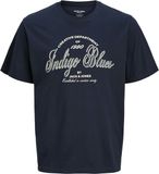 JACK&JONES Heren T-shirt M Katoen Navy Blazer Korte mouw