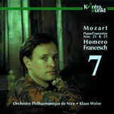 Sonic Rendezvous Kontrapunkt Homero Francesch & Klaus Weise - Piano Concertos No. 21 & 22 (CD)