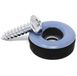 Adsamm PTFE-S-GR-19-100 PTFE-S-GR-19 100 x PTFE-glijders met schroef, grijs-blauw, Ø 19 mm