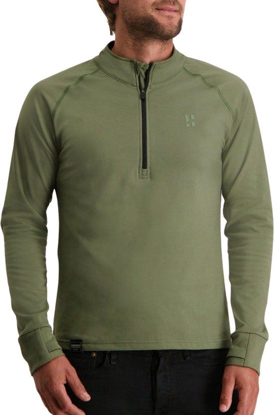 Poederbaas Arctic Wintersportpully Heren - Groen - Maat S