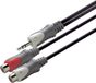 Scanpart Audio Adapter Kabel 20 cm - 3.5 mm naar 2x RCA