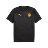PUMA Borussia Dortmund pre-match shirt Heren Zwart/Geel S