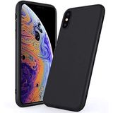 TheSmartGuard beschermhoes compatibel met iPhone XS/X / 10 Case siliconen case in mat zwart (mat zwart) extra robuuste TPU beschermhoes (5,8 inch)