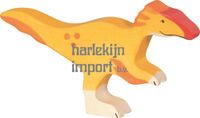 HOLZTIGER Dinos - Utahraptor - 16X2,2X8,8Cm - Houten Figuur - Handgemaakt