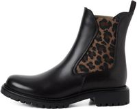 Tamaris 1-25427-41 Chelsea-laarzen voor dames - Zwart Leopard