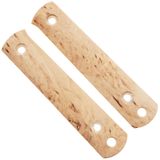 Böker BFF Packlite Handle Scales 190674, Curly Birch Natural Smooth, greepschalen
