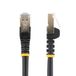 StarTech.com 7m CAT6a Ethernetkabel - 10Gb STP (F/FTP) Shielded Snagless 100W PoE LAN Internetkabel - 10Gbe Netwerk Patchkabel met Trekontlasting - Zwart