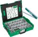 SPAX Coffret de montage, L-BOXX, Grand, WIROX A9J, T-STAR plus, Tête fraisée, 16 dimensions, 2446 pièces, Incl. SPAX BITcheck et SPAX Mètre ruban