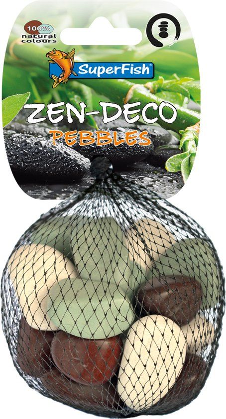 SuperFish Zen Pebble Mix S 15 st - Mix - 75 cm