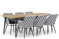 Lifestyle Garden Furniture Lifestyle Lifestyle Crossway/Montana 240 cm dining tuinset 7-delig