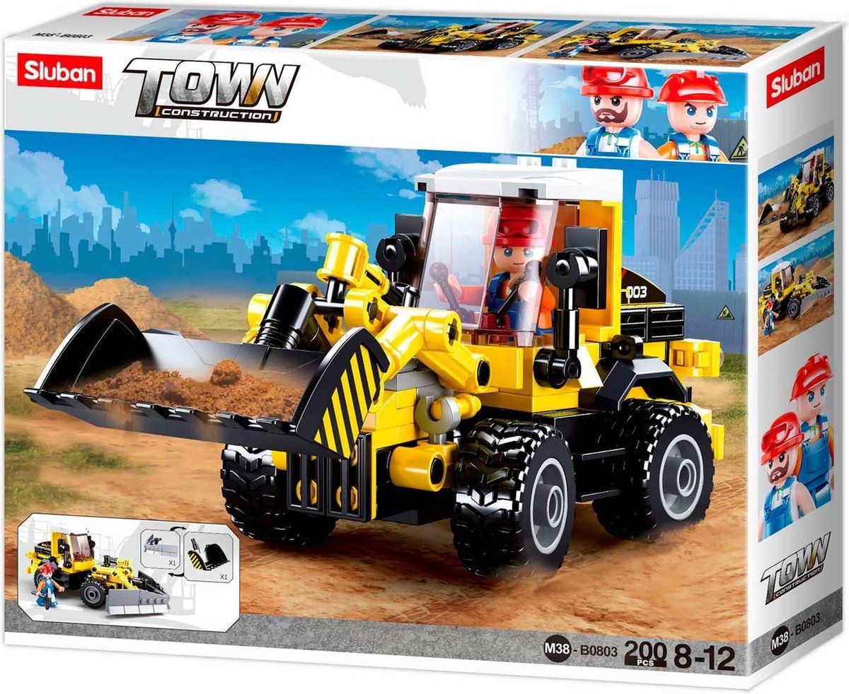 Sluban Shovel - Zwart, Geel