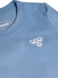 Hummel Kinderbody met lange mouwen Hmlmini Solid L/S Bee 230317 - Faded Denim - Maat 86
