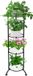 Unyqoos Standard plantenstandaard - Metalen bloempot displayhouder - Zwart