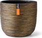 Capi Europe - Bloempot bol Rib Gold - 17x15 - Goud