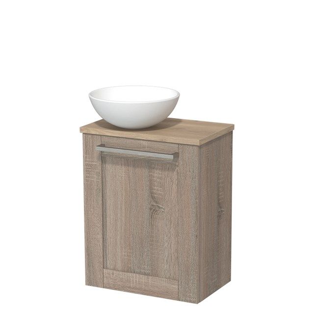 Maxaro Modulo Toiletmeubel 41 cm Lichtbruin Eiken