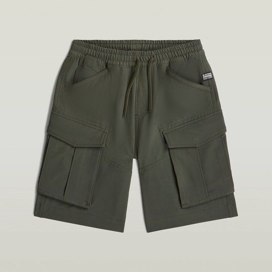 G-Star ROVIC 1 TECH Heren Korte broeken Polyester/Elastaan Groen Maat 8