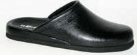 Rohde Varberg 6600-90 G softnappa Heren Pantoffels Zwart Leer Maat 40
