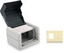 Digitus DN-93844-OD-2 contactdoos RJ-45 Zwart, Grijs