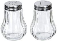 Tescoma Klassieke zout- en peperset, 2 pz - gemaakt van hoogwaardig roestvrij staal en resistent glas
