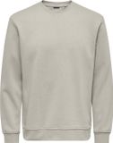 Only & Sons Connor Crew Neck Trui - Pull - Homme - Noir - Coton/Polyester - Taille M