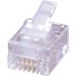 MH Connectors MHRJ114P4CR Prise modulaire RJ10 6510-0104-02 Prise, droite Nombre de pôles : 4P4C Transparent 1 pièce(s)