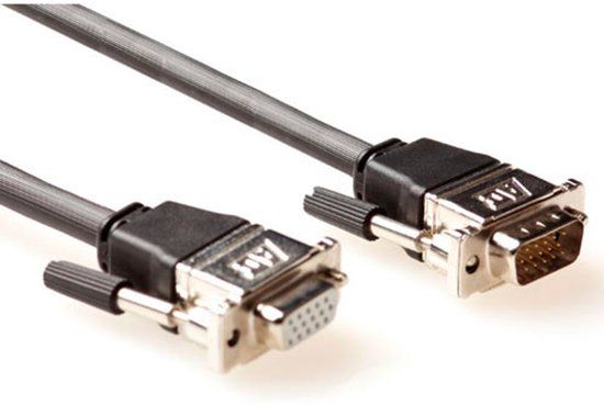 ACT AK9023 VGA Kabel 3 m Zwart
