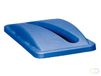 Rubbermaid Slim Jim Afvalbakdeksel Blauw Papier