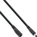 InLine DC verlengkabel | 4,0 x 1,7mm | zwart | 2 meter