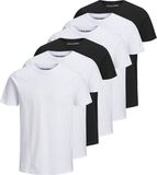 Jack&Jones T-shirt JJEORGANIC BASIC TEE O-NECK 3PK Set van 6