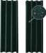 Merkloos Rideaux occultants 140x280 cm Vert (2 pièces)