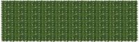 vidaXL Balkonscherm met bladeren Groen 500 x 150 cm