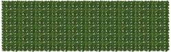 vidaXL Balkonscherm met bladeren Groen 500 x 150 cm