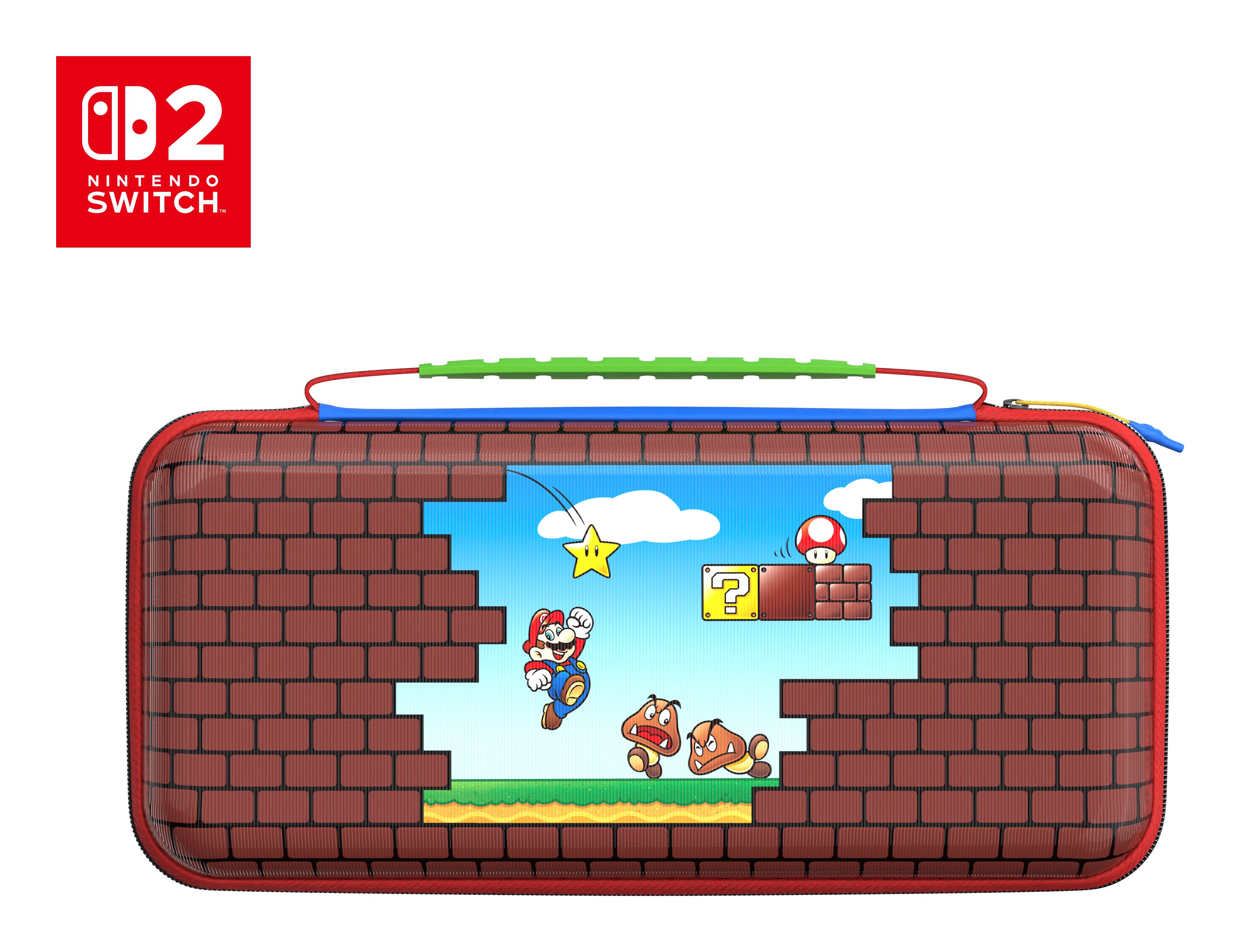 Turtle Beach PlayTrek Mario Bricks Reishoes, officieel gelicentieerd door Nintendo voor je Nintendo Switch 2