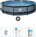 Exit-toys EXIT Rond Stone Frame Zwembad - 360 x 76 cm