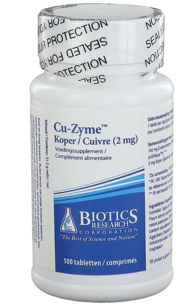 Biotics CU Zyme 2mg Tabletten