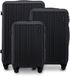 Harrier Wings - Set de valises - Noir - Matériau ABS+ - 3 Tailles