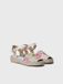 Toni Pons Sandale plate pour femme avec broderie multicolore | GARBET