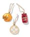 HEMA Lot de décorations de Noël à suspendre Asie - 3 pièces