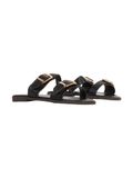 Joia CHEN David Sandalen om aan te trekken Zwart Synthetisch Vrouwen Maat 37 Platte sandalen