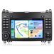 Hexinex Android 15 autoradio avec Wi-Fi, écran tactile HD de 7 pouces, convient pour Mercedes W245 / Vito W639 / W906, 2 Go + 32 Go, processeur 4 cœurs