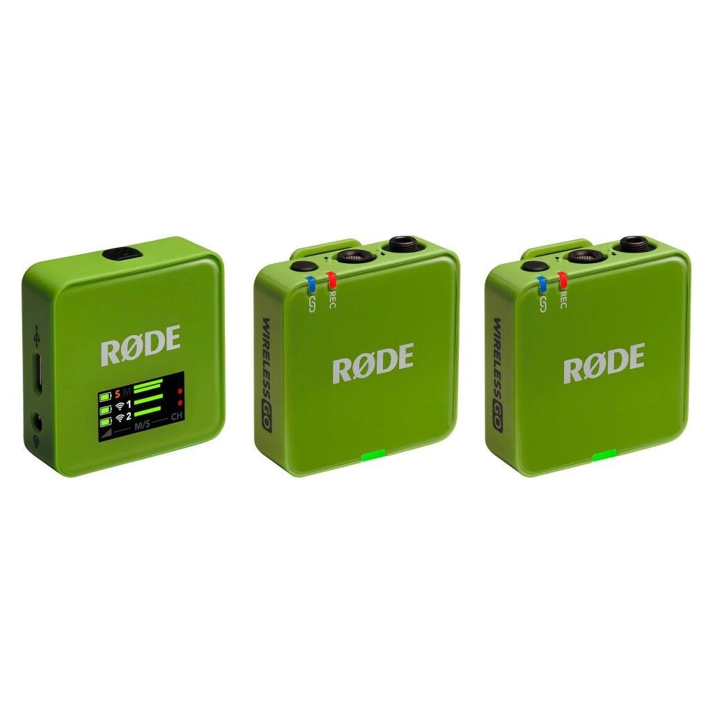 Rode Wireless GO Gen 3 Microfoon - Groen
