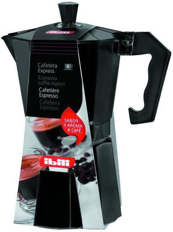 Kitchen Basics Kitchen Basics Espressomaker - zwart - 3 kops