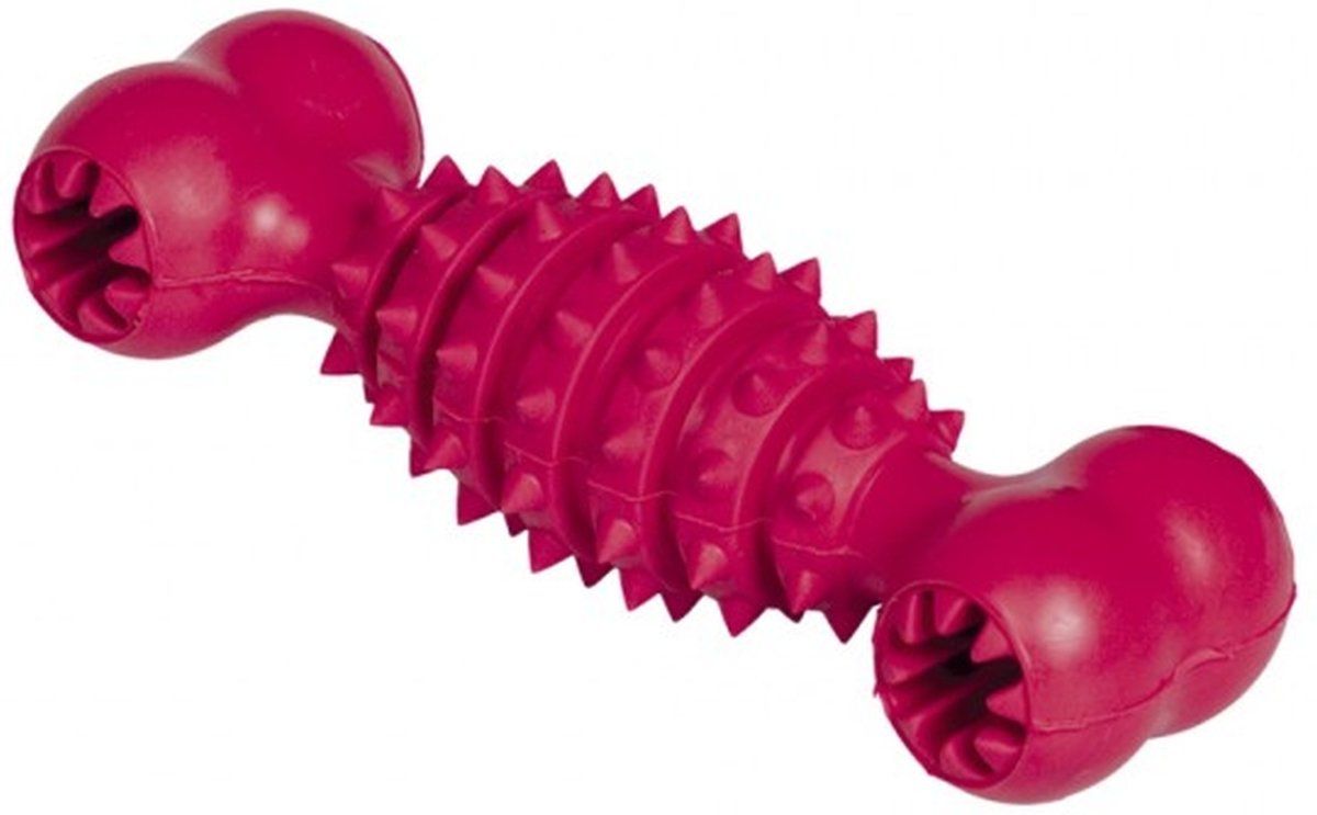 Nobby - Hond - Speelgoed - Been - met plek voor snoepjes - Rubber - 17,5 cm