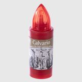 La Briantina Elektrisch theelicht Calvario rood