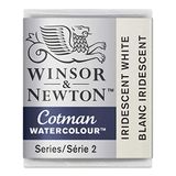 Winsor & Newton 0301330 Cotman Metallic Watercolour Studio Aquarelverf, Iridescent White